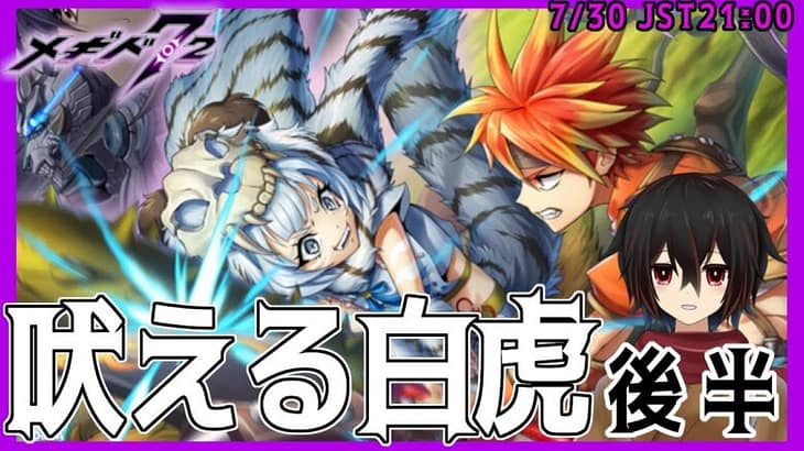 【 メギド72】なんか親しみのある声なんだよなぁ、イベントシナリオ【吼えよ、カクリヨの白い虎】を読む後半戦【 ＃絡繰人形ザクロ 】